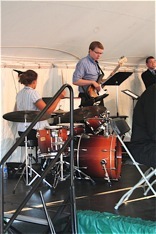 Shout Section Big Band Photo Copyright Sarah Corkins