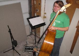 Cam Cleveland in the Studio
